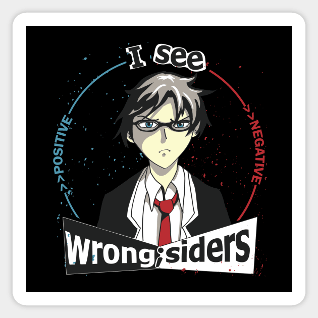 I See Wrong-Siders Sticker by BlondeFury